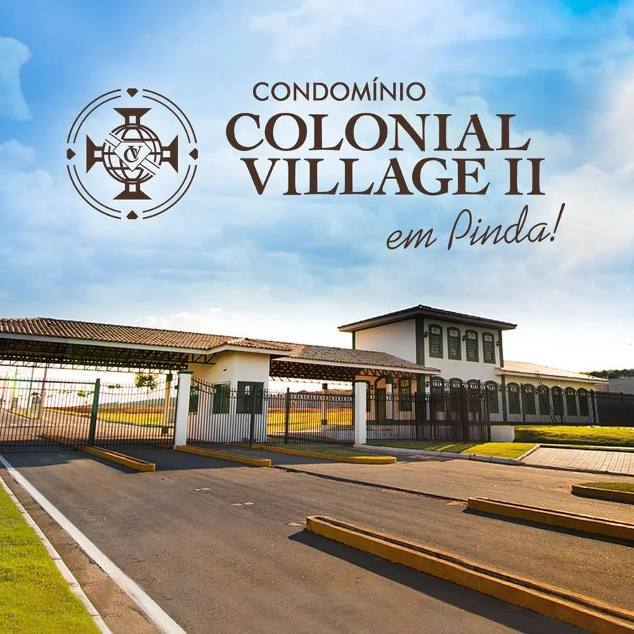 Portaria do Condomínio Colonial Village II em Pindamonhangaba